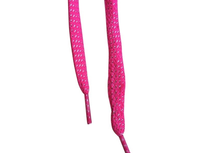 Forfølgelse Genbruge Glat Pink glitter snørebånd - FRI fragt - Super flotte