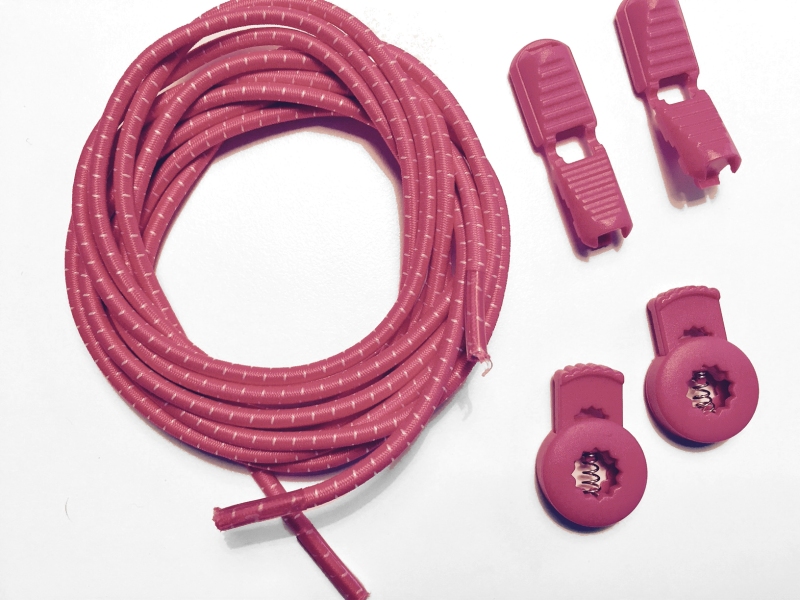 Lock laces iRun® - elastik snørebånd one size Neon Gul