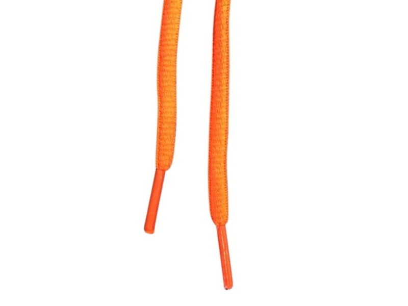 Ovale snørebånd 6mm - Orange