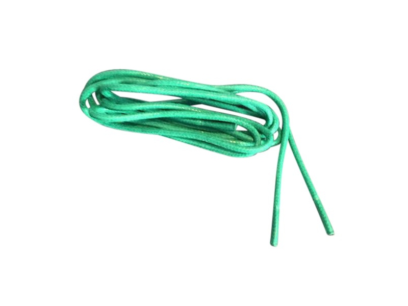 Tynde snørebånd 2,5mm voksede - Grønne